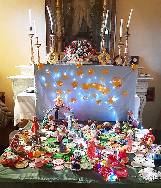 Il presepe di giorno